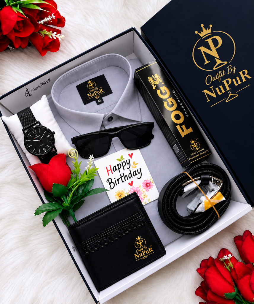Outfit by Nupur প্রিমিয়াম শার্ট কম্বো গিফট বক্স
