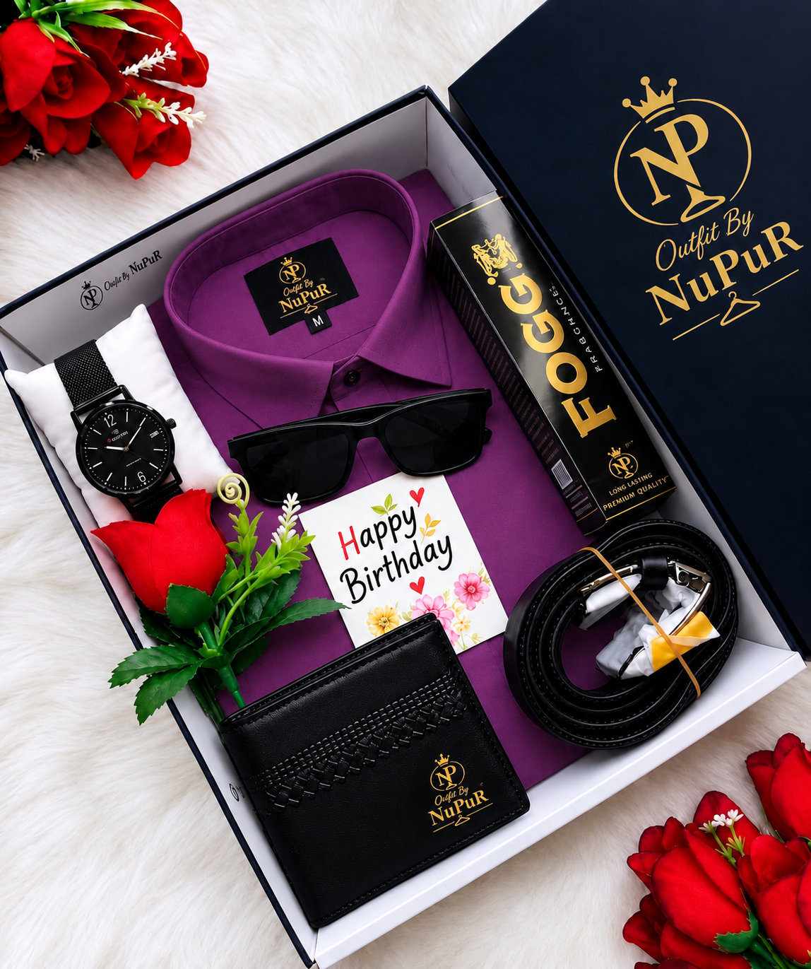 Deep Purple – গাঢ় বেগুনি, Shirt Combo